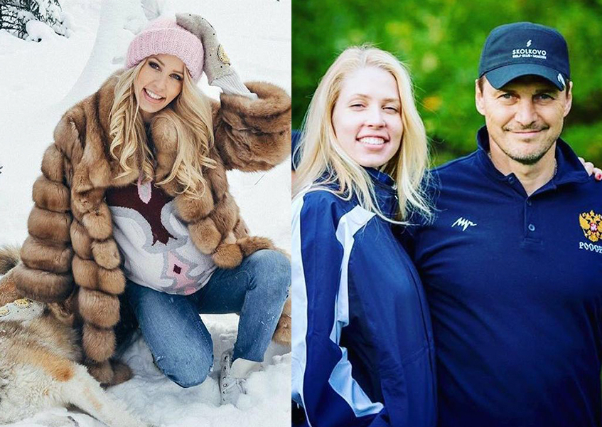 Сергей Федоров с женой