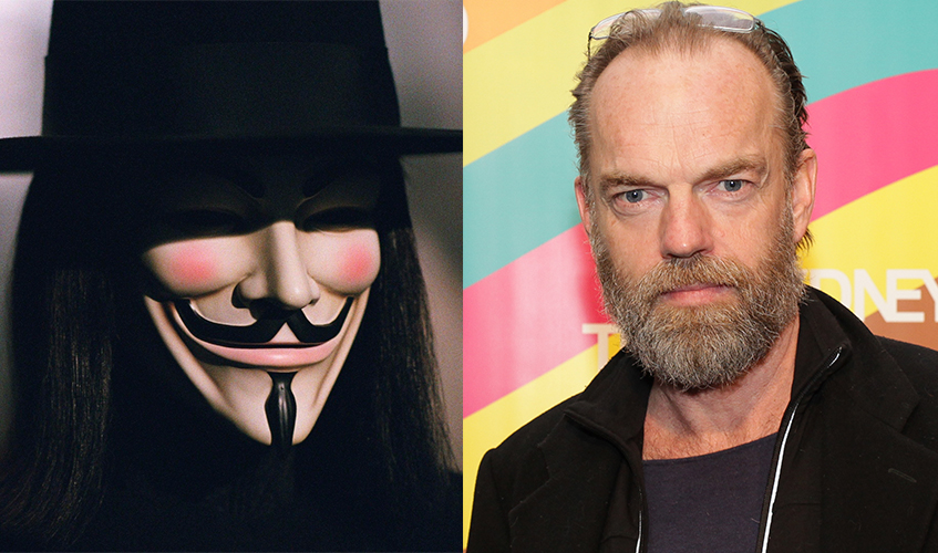 Хьюго Уивинг, маска