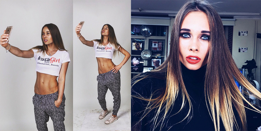 Как на самом деле девушки делают селфи