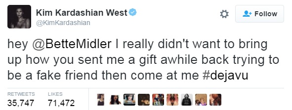 Бетт Мидлер, скандал