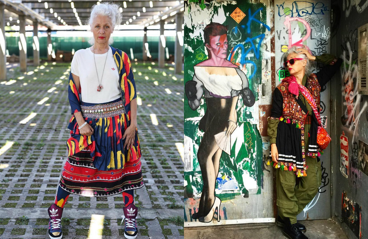 Пожилые модели