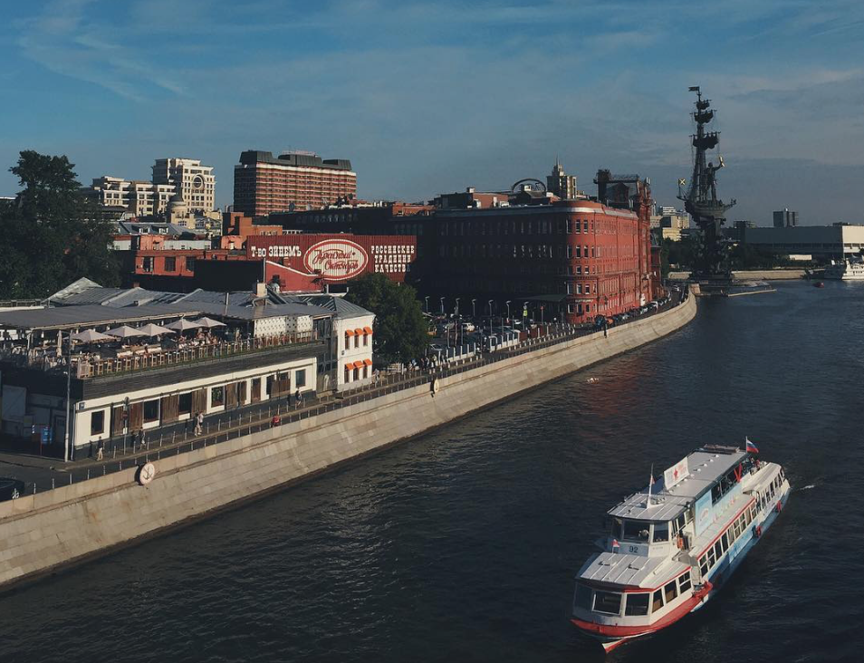 москва река