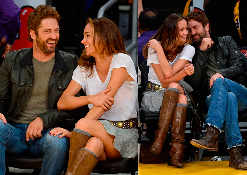 Джерард Батлер и Морган Браун