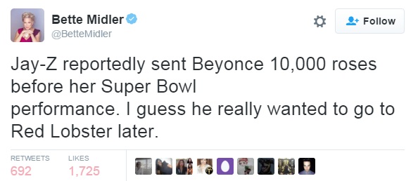 Бетт Мидлер, скандал