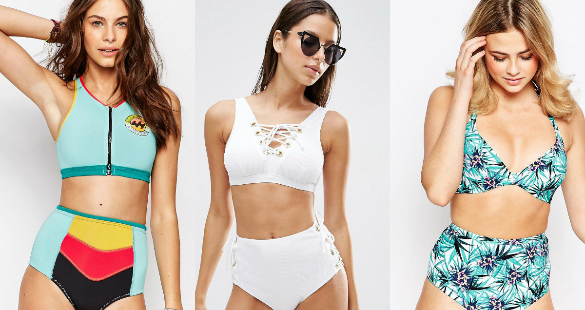 Ретро купальник