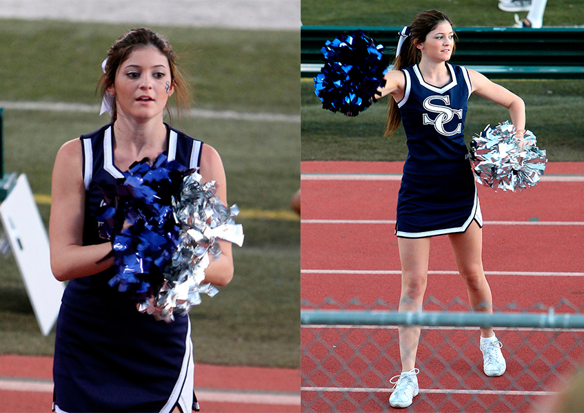 чирлидерша Кайли Дженнер