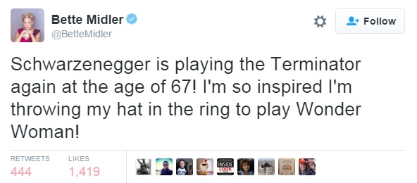 Бетт Мидлер, скандал