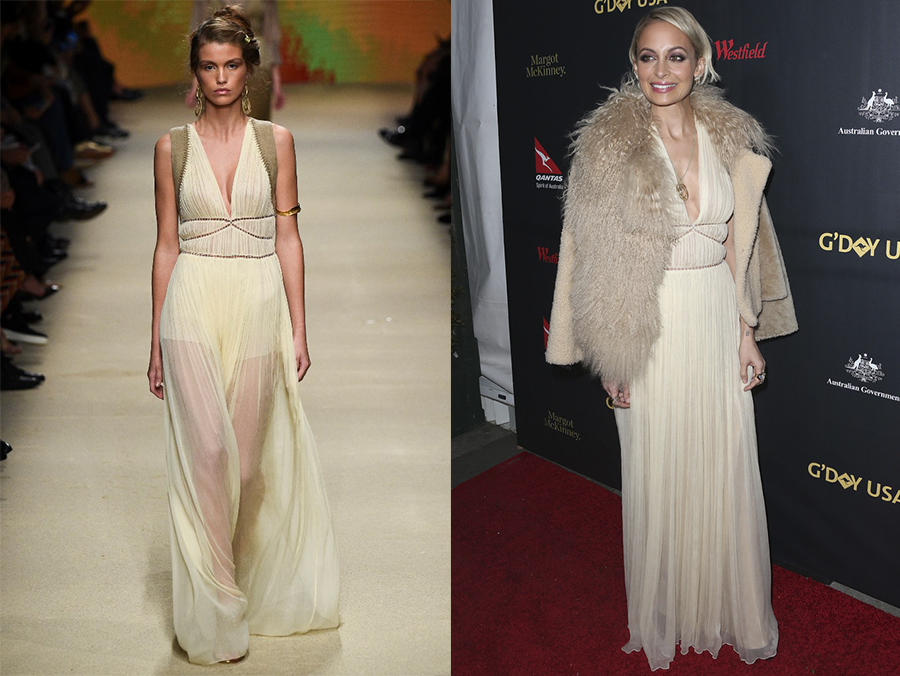 На подиуме и в жизни: вечерние платья