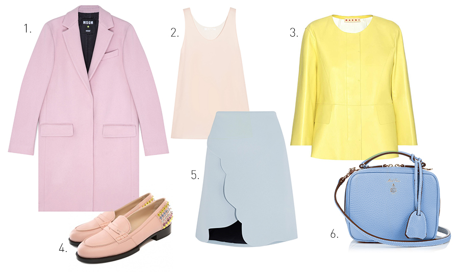 Как носить вещи в пастельной гамме