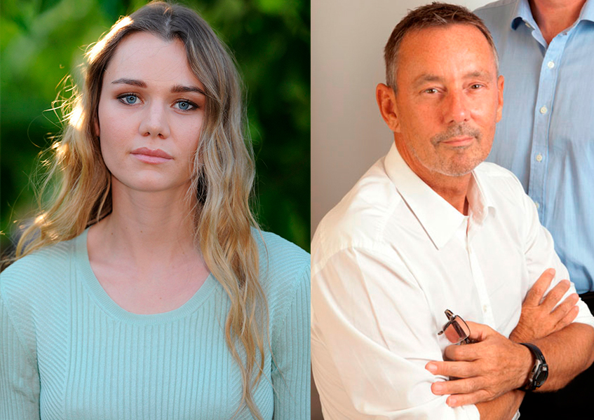 Имми Уотерхаус с отцом