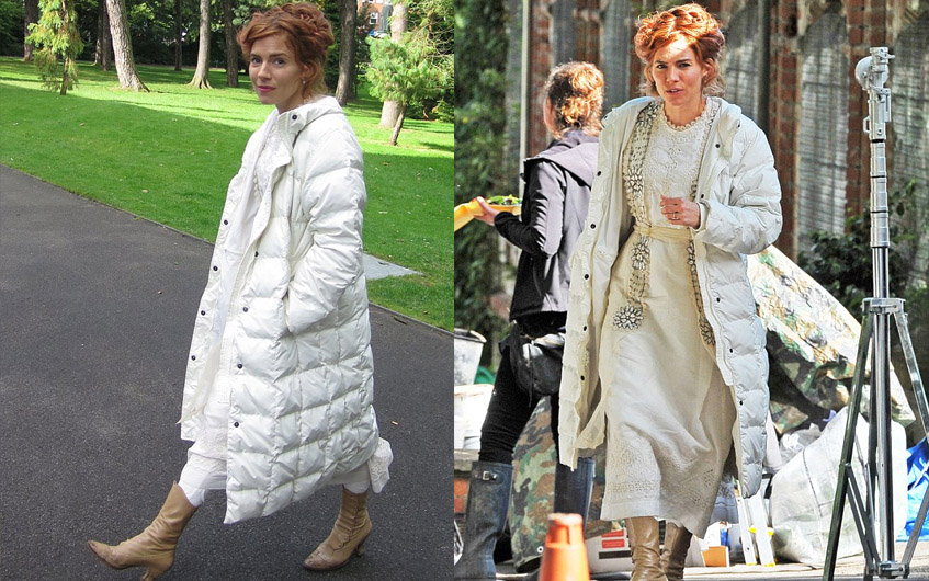 Сиенна Миллер сменила цвет волос