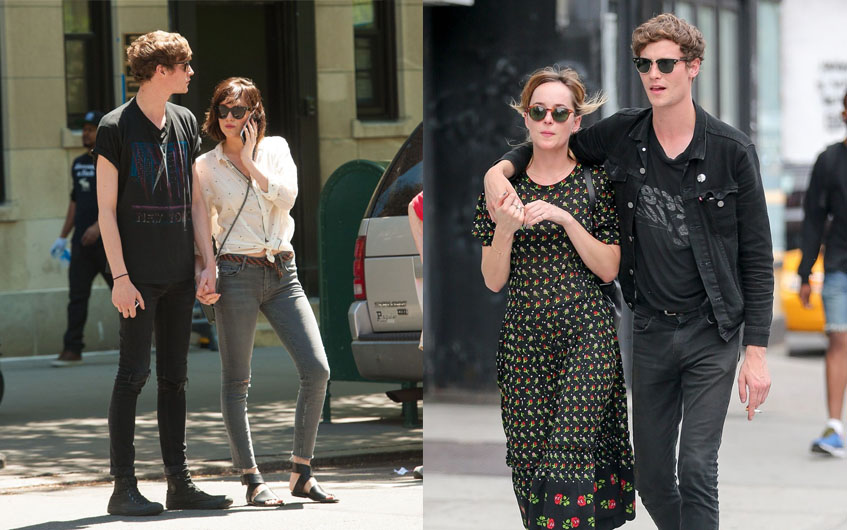 Дакота Джонсон и Мэттью Хитт