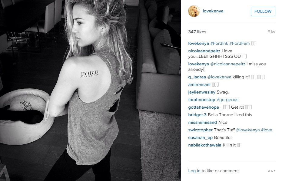 Настасья Кински, Ford Models