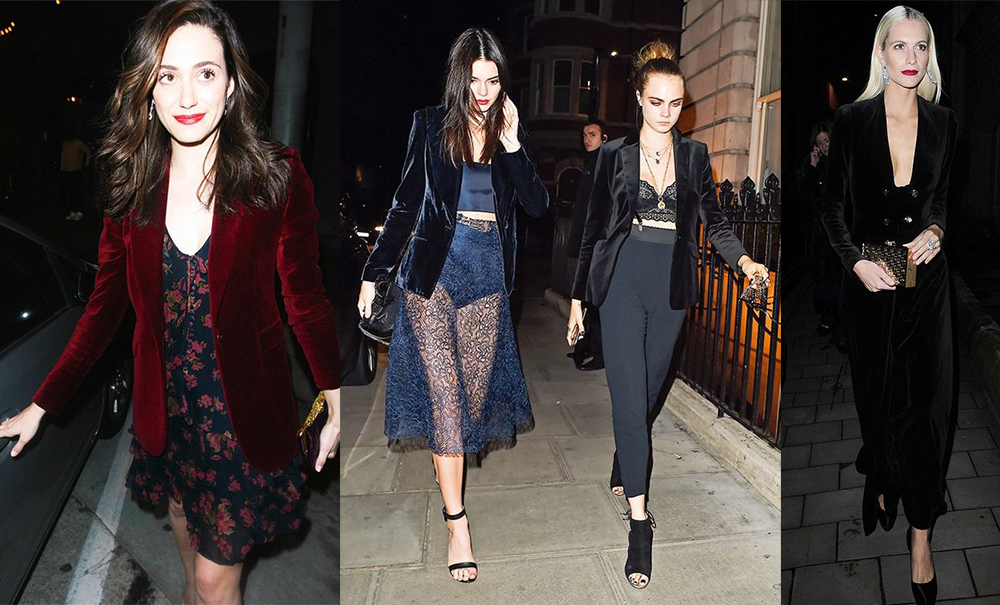 Тренды: как и с чем носить бархатные вещи