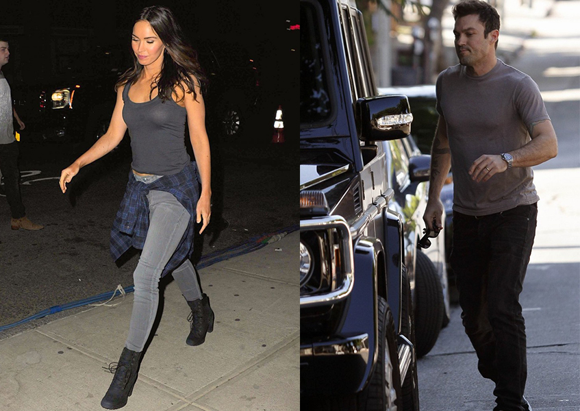 Меган Фокс  и Брайан Остин Грин