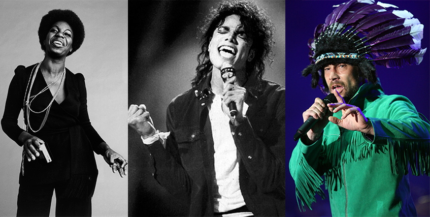 Нина Симон, Майкл Джексон