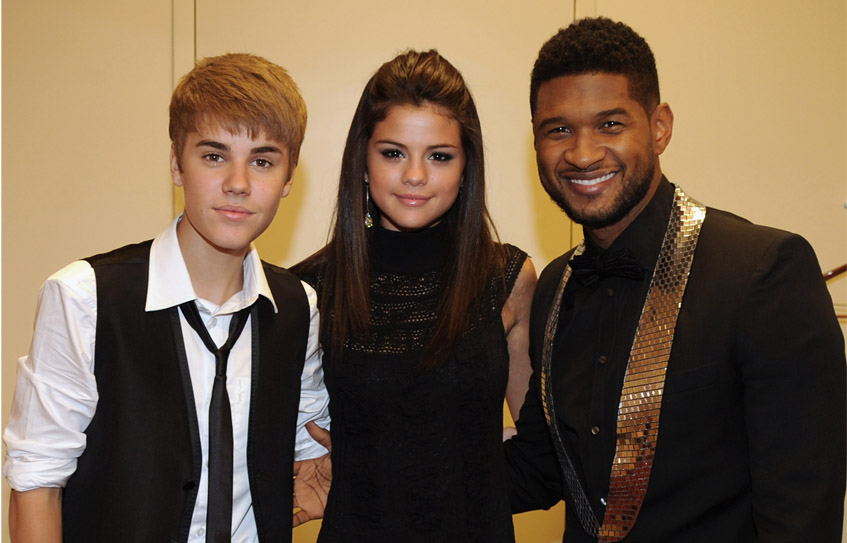 гомес и бибер (и ашер)