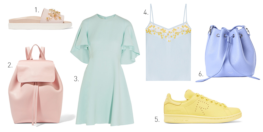 Как носить вещи в пастельной гамме