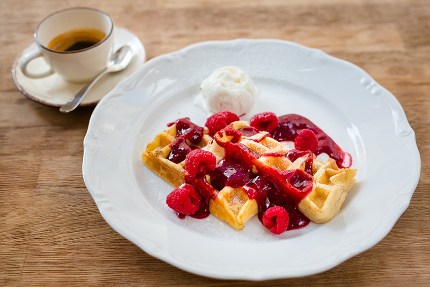 Фирменные вафли