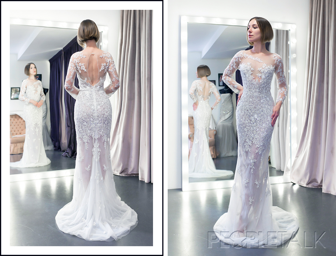 свадебное платье