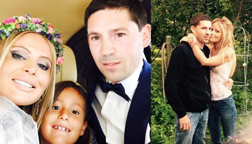 Дана Борисова с мужем