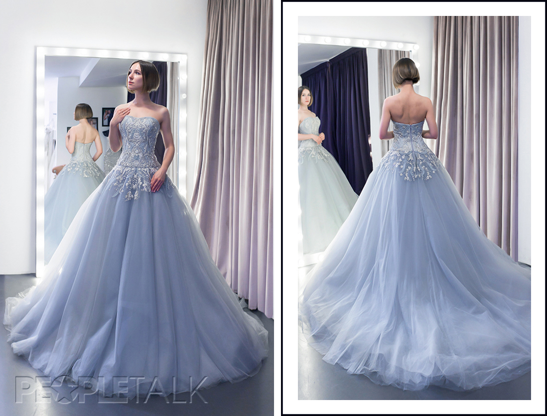 свадебное платье