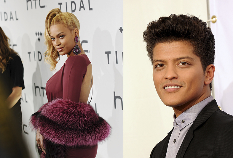 Бейонсе Бруно Марс