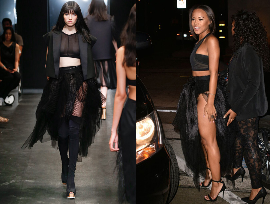 На подиуме и в жизни: коктейльные платья