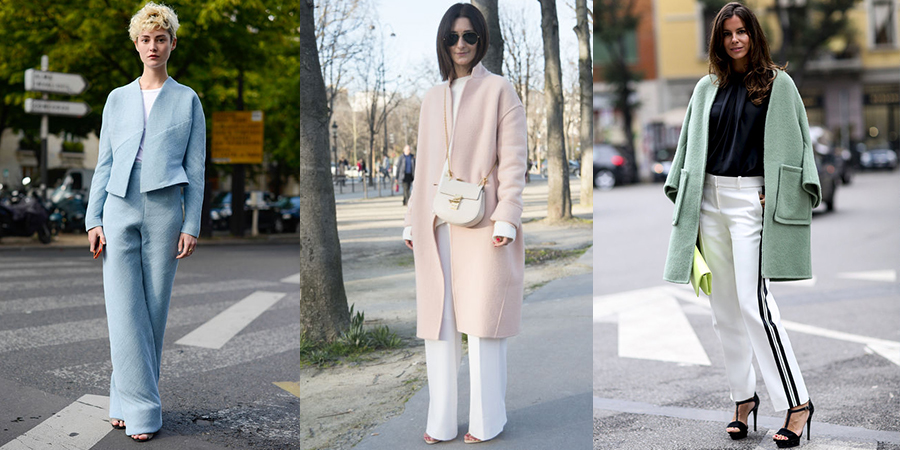 Как носить вещи в пастельной гамме