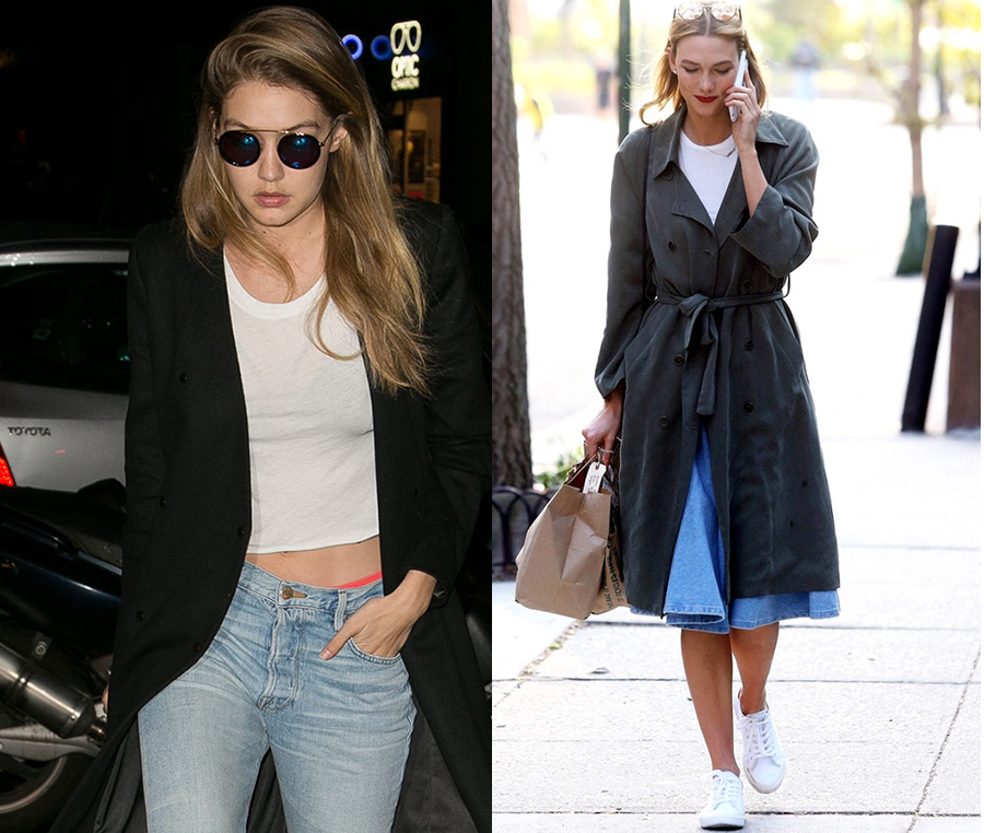 Как и с чем носить белую майку