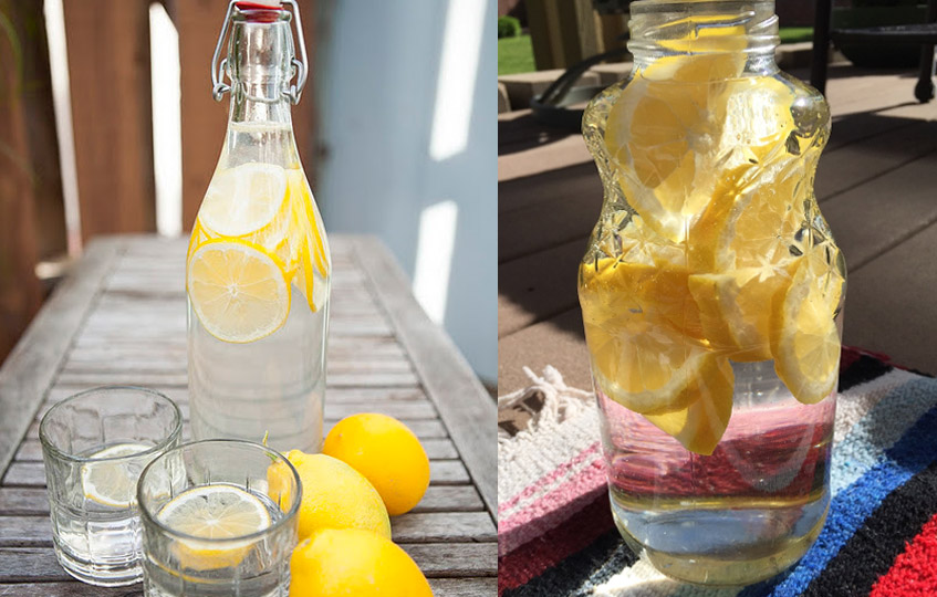 Почему пьют воду с лимоном
