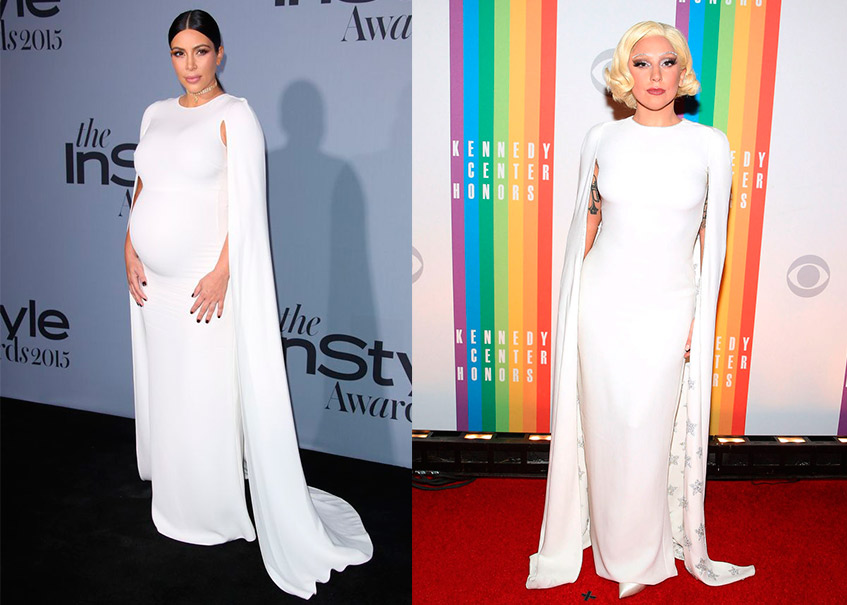 леди гага ким кардашьян