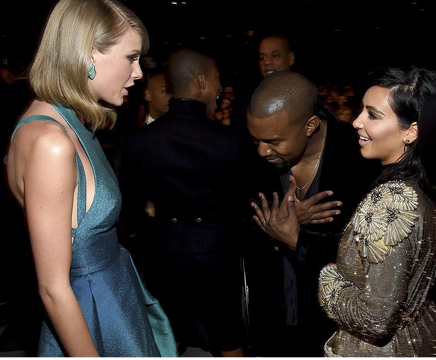 Свифт, Кардашьян и Уэст