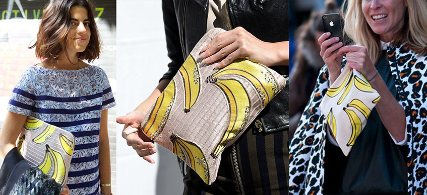 тренды, тренд, банан, принт, мода, fashion, street style, сумка, хочу/могу, лето, весна, желтый, свитер, рубашка