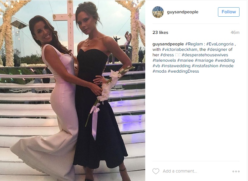 свадьба лонгории