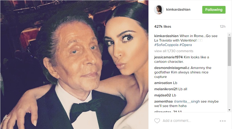 ким и валентино