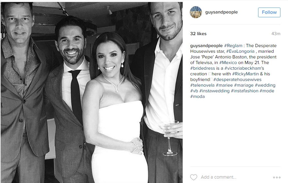 свадьба лонгории