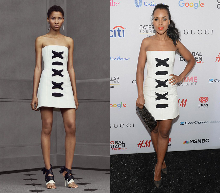 На подиуме и в жизни: Керри Вашингтон