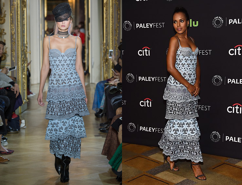 На подиуме и в жизни: Керри Вашингтон