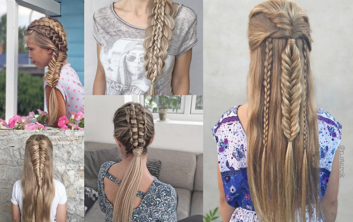 красивые косы