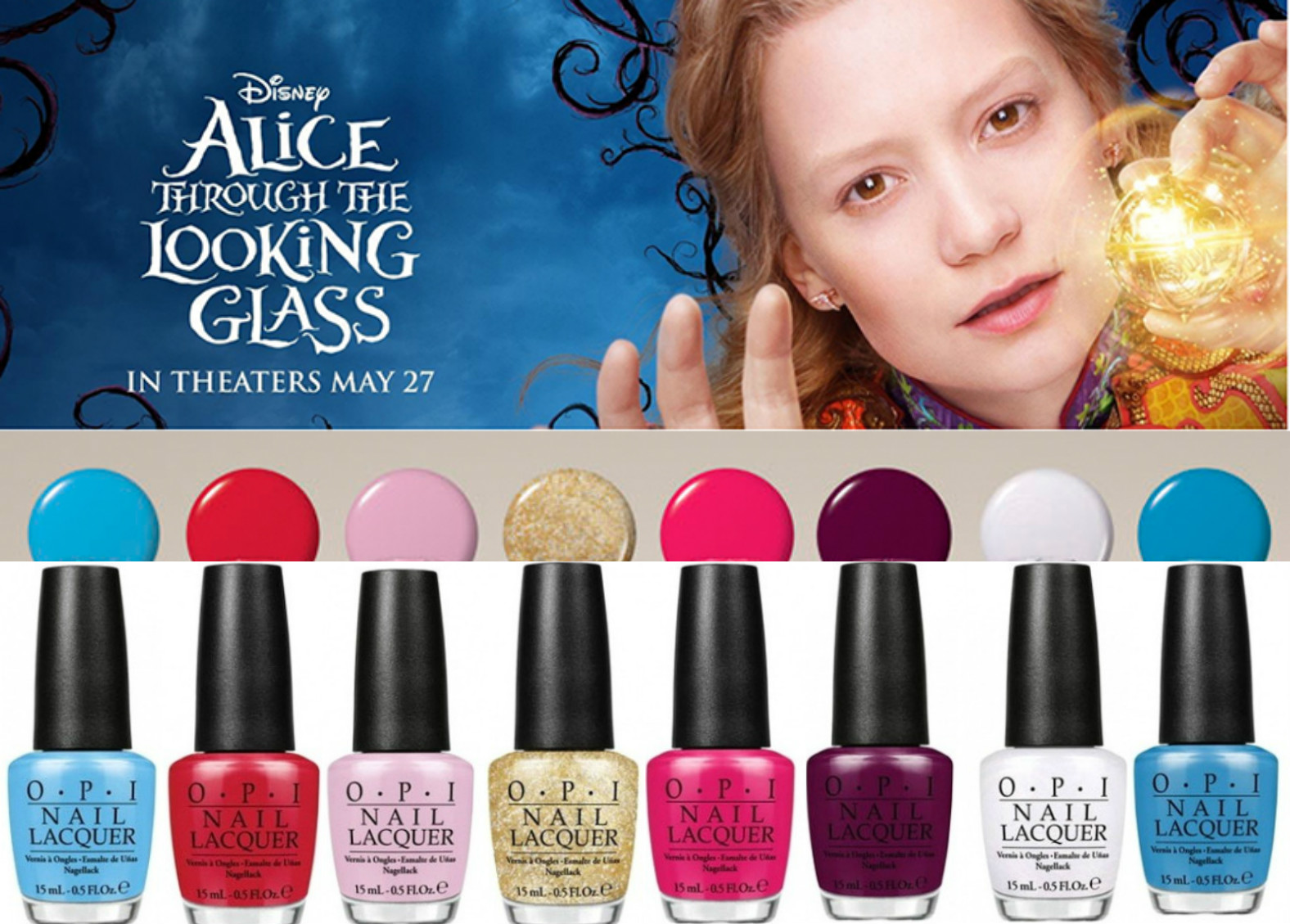 OPI «Алиса в Зазеркалье»