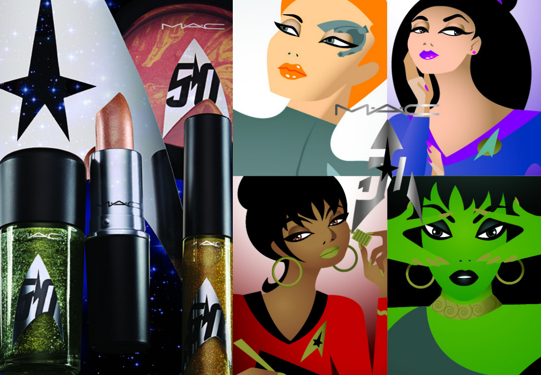 Коллекция MAC Cosmetics x Star Trek