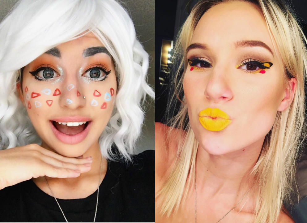 макияж с покемонами