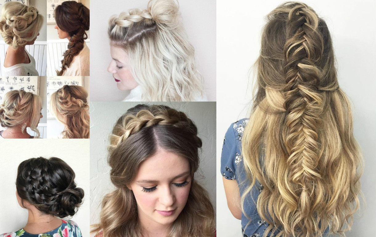 необычные косы