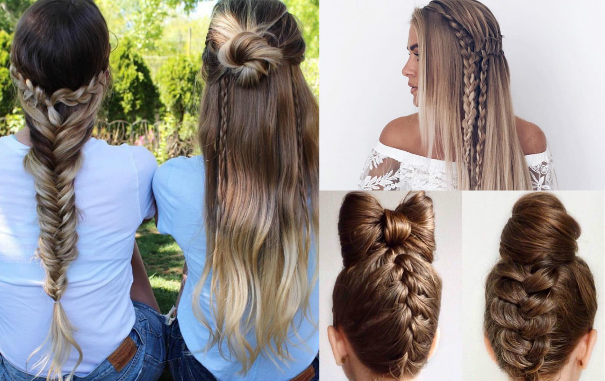 необычные косы