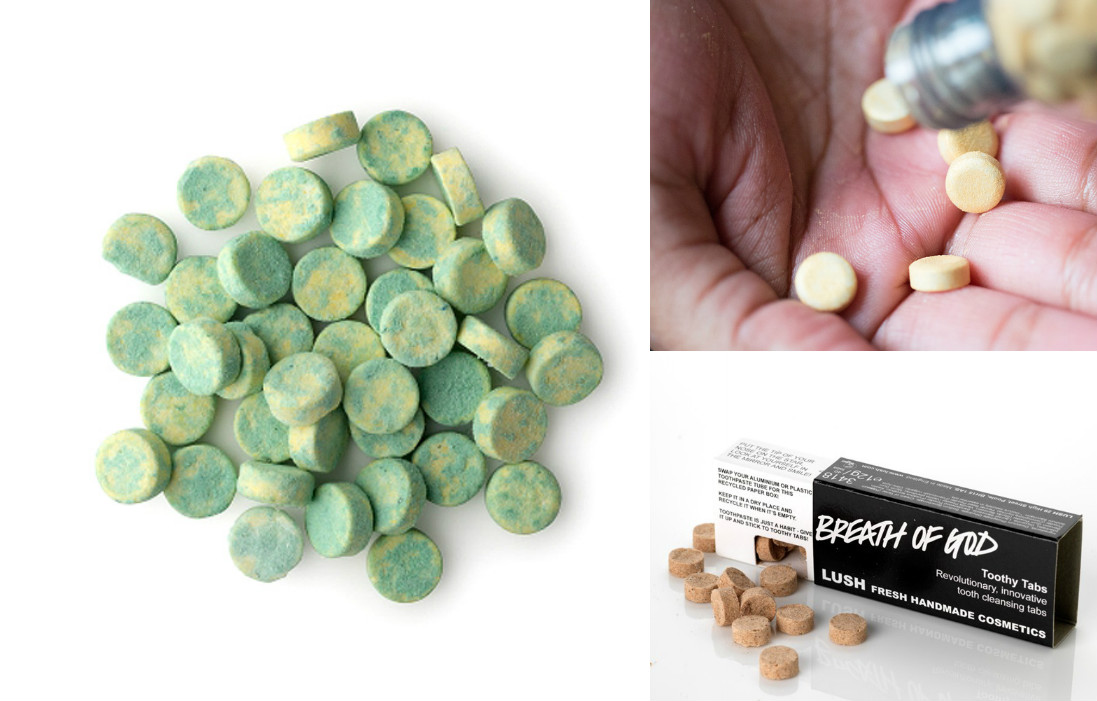 Твердая зубная паста Lush