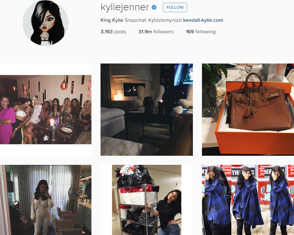 kylie jenner, кайли дженнер, instagram