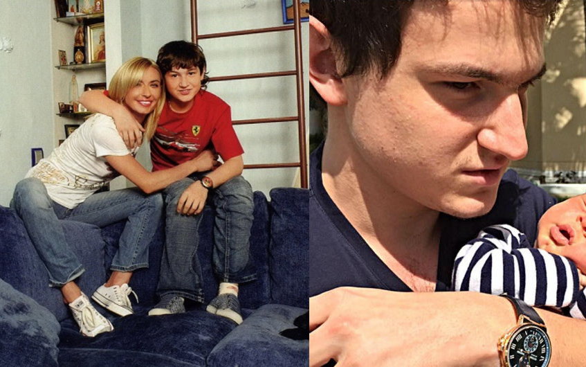 Татьяна Овсиенко с внуком