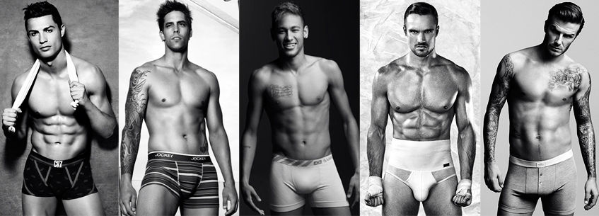 Топ-20 спортсменов в рекламе нижнего белья