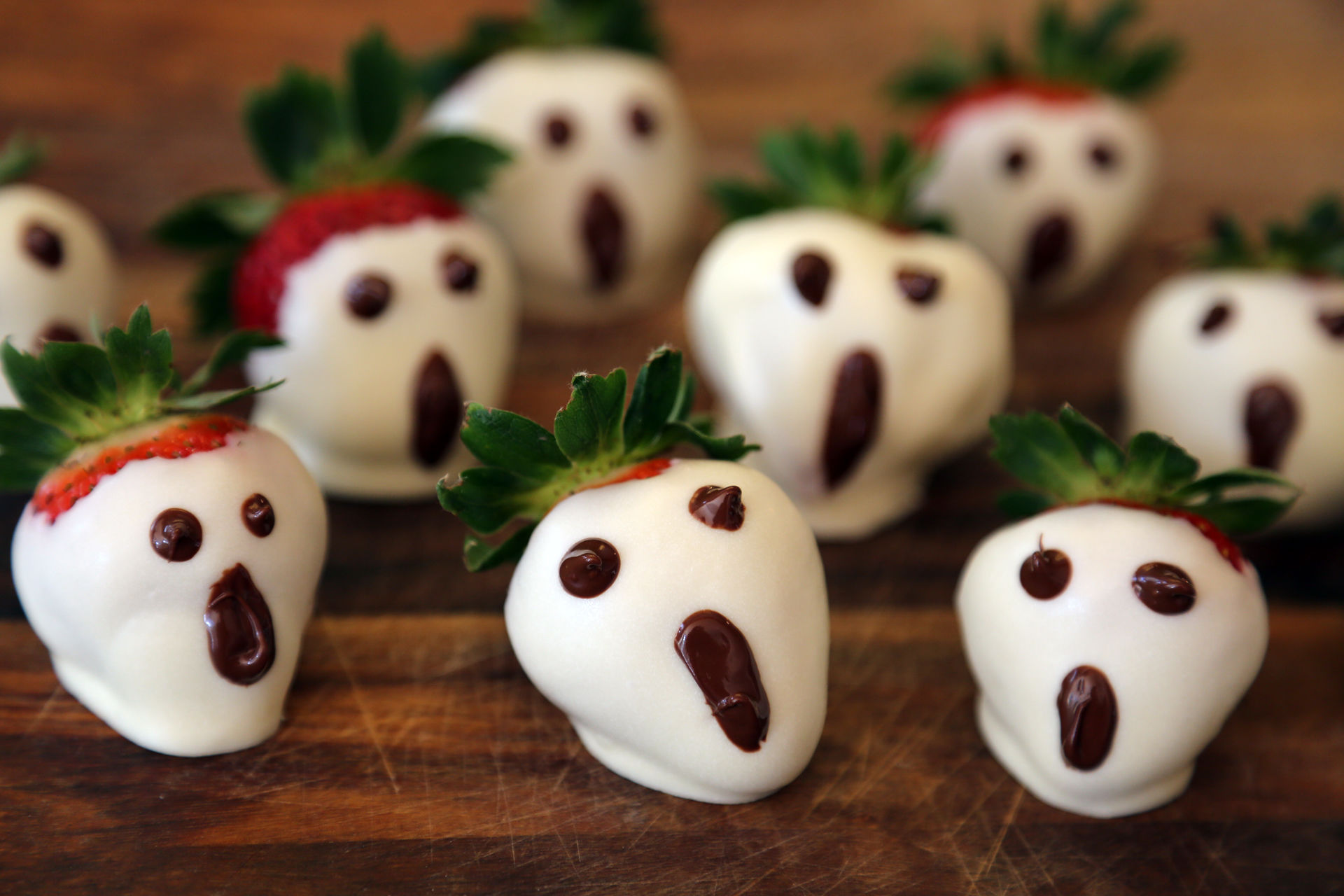 Strawberry Ghosts